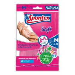 gloves spontex soft medium